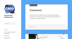 Desktop Screenshot of conseilados.ville-creteil.fr